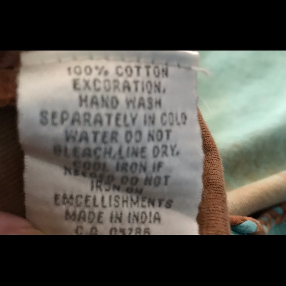 Avanti Casual printed and embellished Cotton shirt - Picture 4 of 4